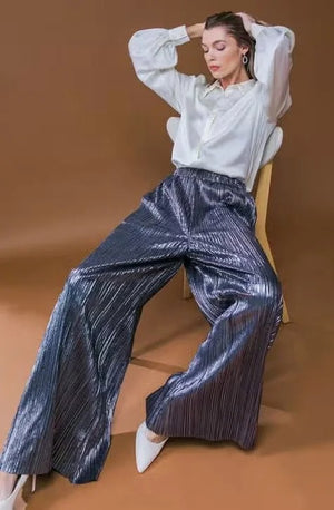 Woven Pleated Pant
