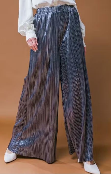 Woven Pleated Pant