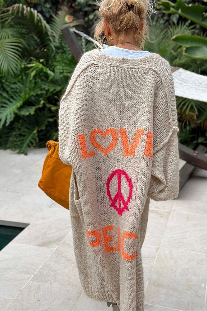 Love & Peace Cardigan