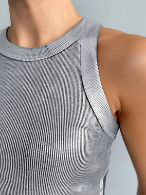 Metallic Tank Top