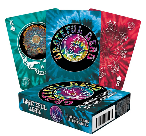 GRATEFUL DEAD TYE DYE PLAYING CARDS