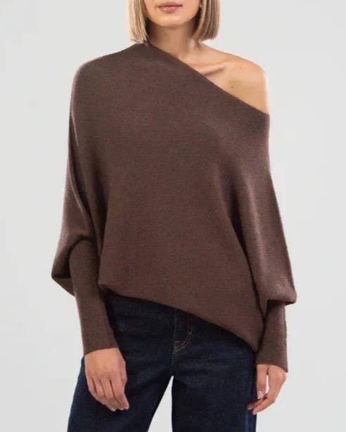 Soft Knitted Drapey Sweater