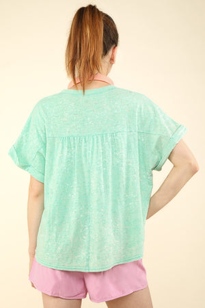 Nochted Short Sleeve Washed T-Shirt