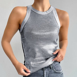 Metallic Tank Top