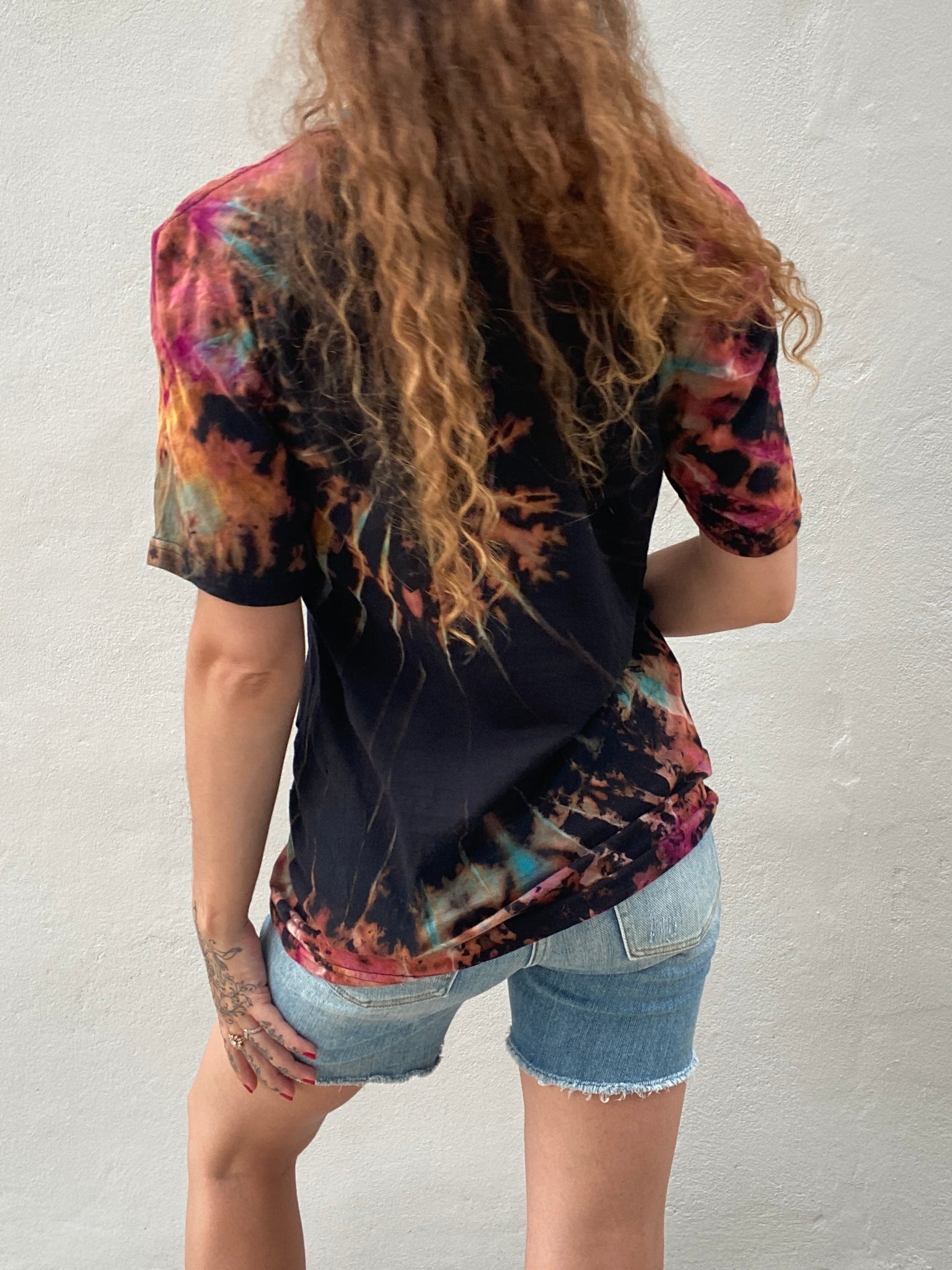 Reverse Tie Dye Michael Jackson