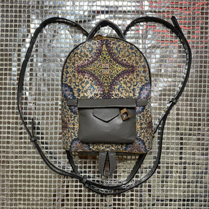 Metallic Mini Backpack