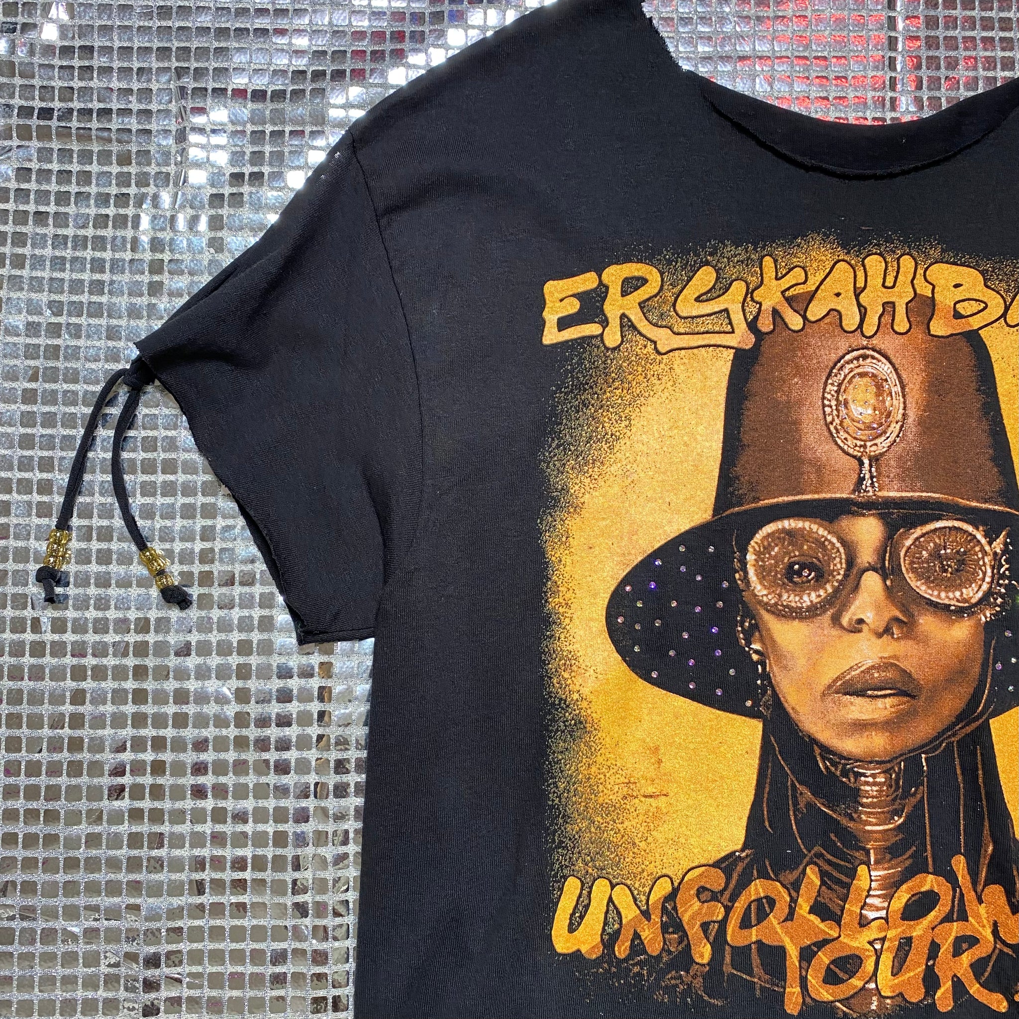 OOAK Erykah Badu Cold Shoulder Tee