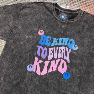 Be Kind "Cruelty Free" Cropped Logo Tee