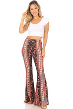 Load image into Gallery viewer, Aztec Wide Leg Flare Pant
