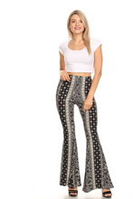 Load image into Gallery viewer, Aztec Wide Leg Flare Pant
