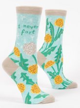 Load image into Gallery viewer, I Never Fart W-Crew Socks
