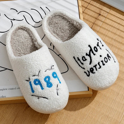 Taylors Version 1989 Slippers