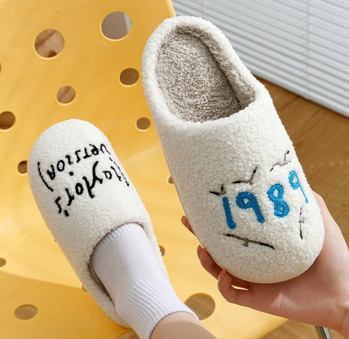 Taylors Version 1989 Slippers