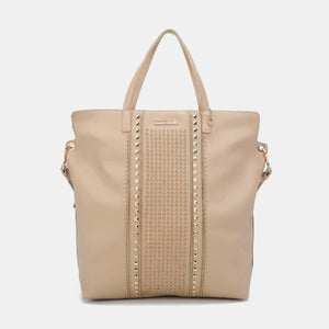 Nicole Lee USA Studded Large Tote Bag