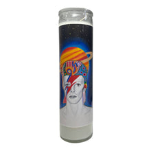 Load image into Gallery viewer, Chelsea Merrill David Bowie Prayer Candle
