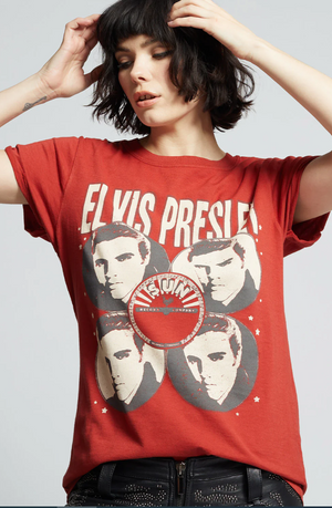 Sun Records X Elvis Presley Music Tee