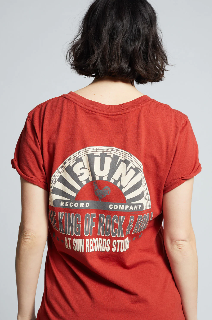 Sun Records X Elvis Presley Music Tee