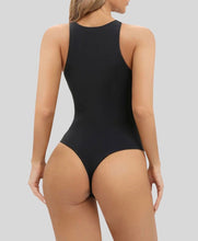 Load image into Gallery viewer, Shaperx Sleeveless Scoop Neck Thong Bodysuit
