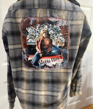 Load image into Gallery viewer, Stevie Nicks up cycled Flannel
