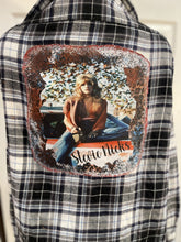 Load image into Gallery viewer, Stevie Nicks up cycled Flannel
