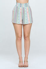 Load image into Gallery viewer, Smock Waisted Flare Short Pants
