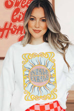 Load image into Gallery viewer, Inhale Exhale Retro Graphic Sweatshirt
