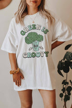 Load image into Gallery viewer, Green Is Groovy Graphic Tee
