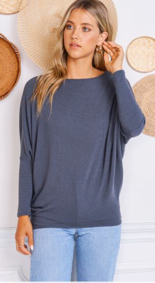 Off The Shoulder Dolman Tunic